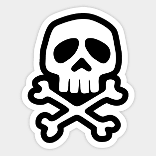 Captain Harlock Jolly Roger Sticker